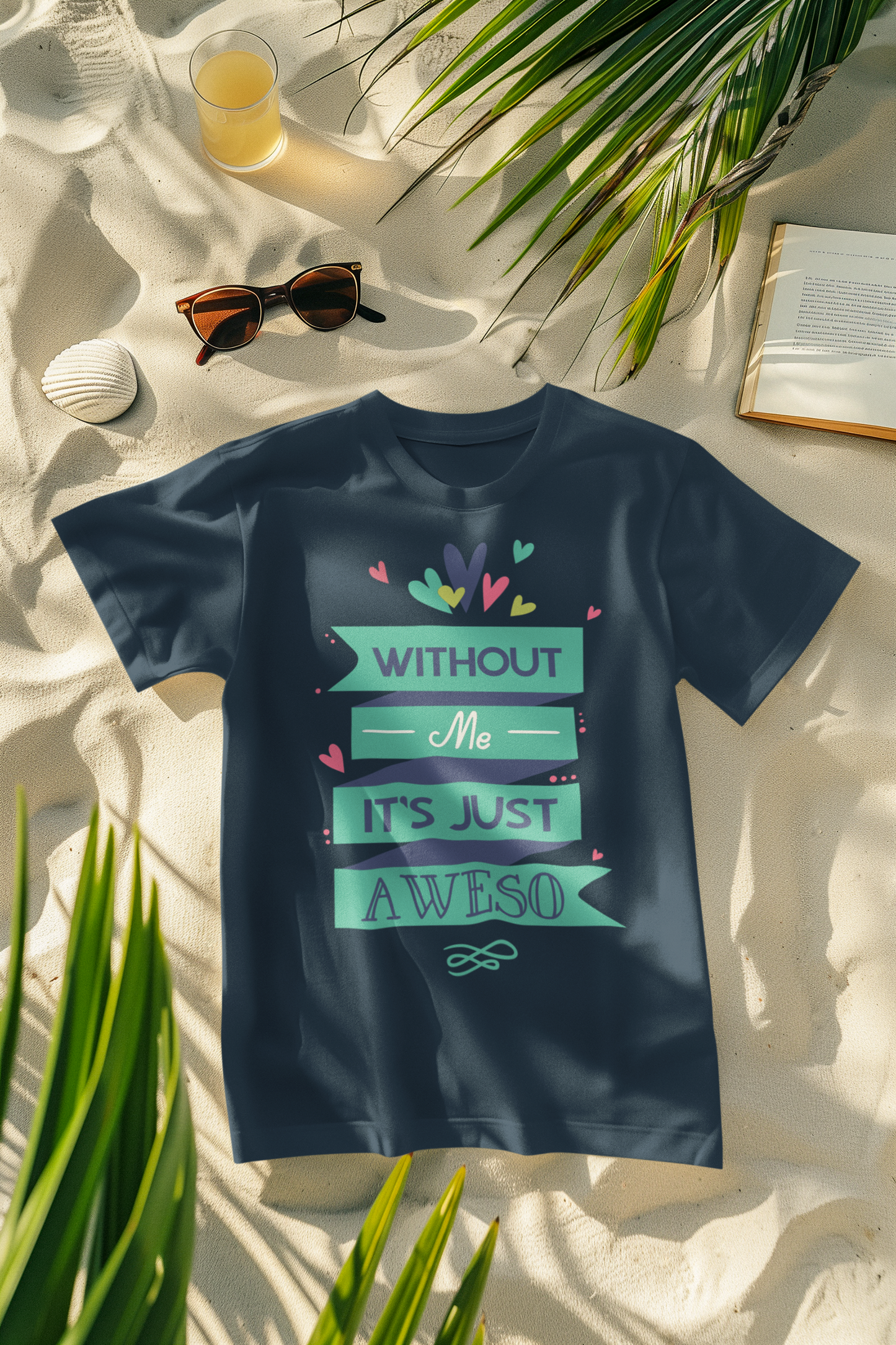 Regular Fit Classic Fit Awesome T-Shirt Men Blue