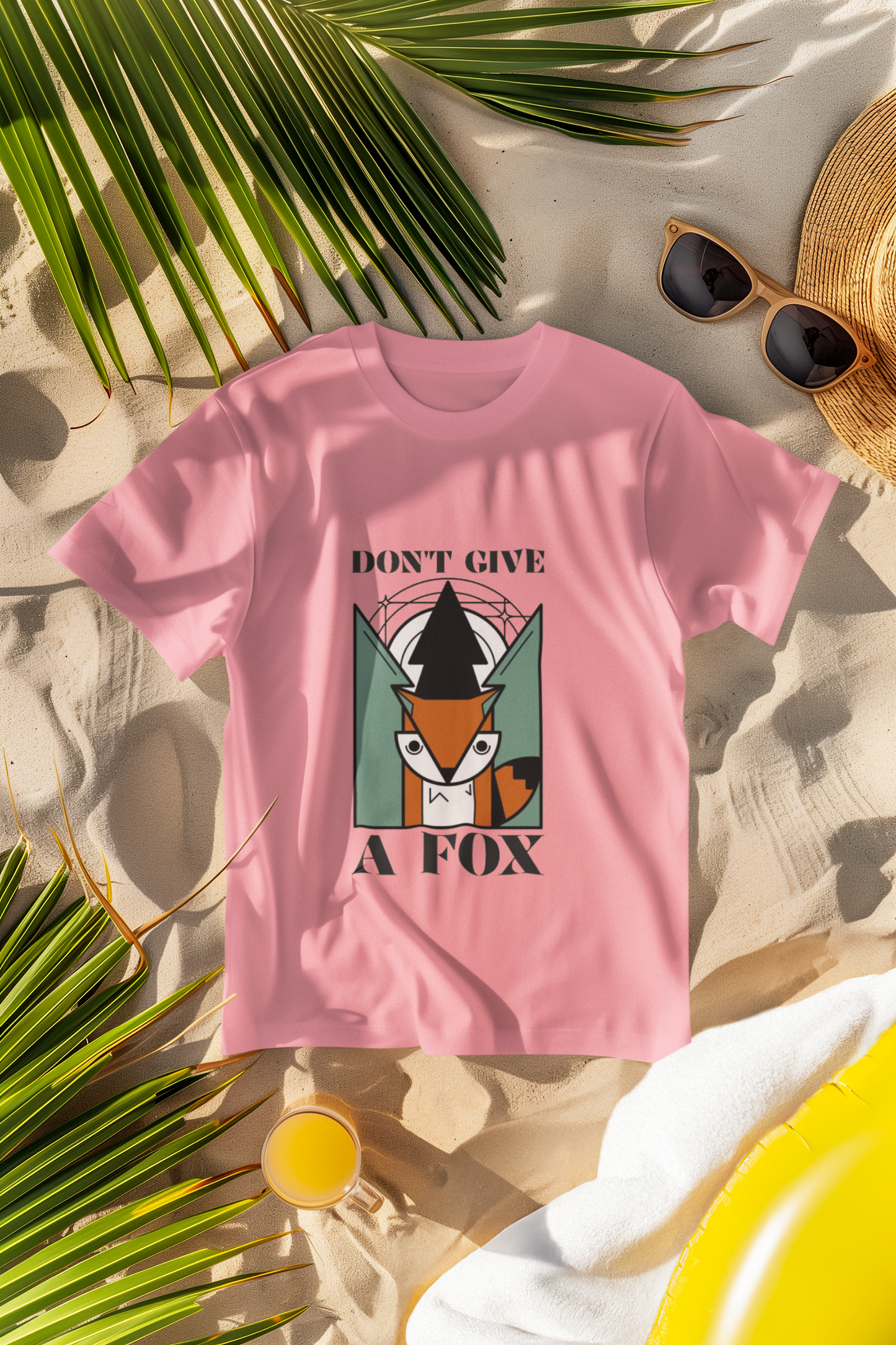 Regular Fit Classic Fit No Fox T-Shirt Men Pink