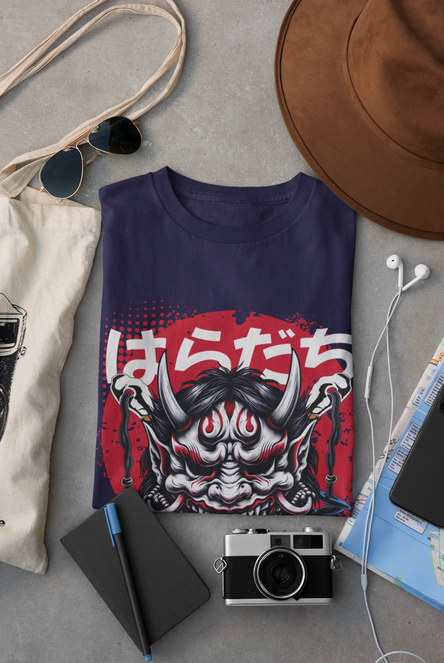 Oversized Extended Neck Ignorant T-Shirt Purple