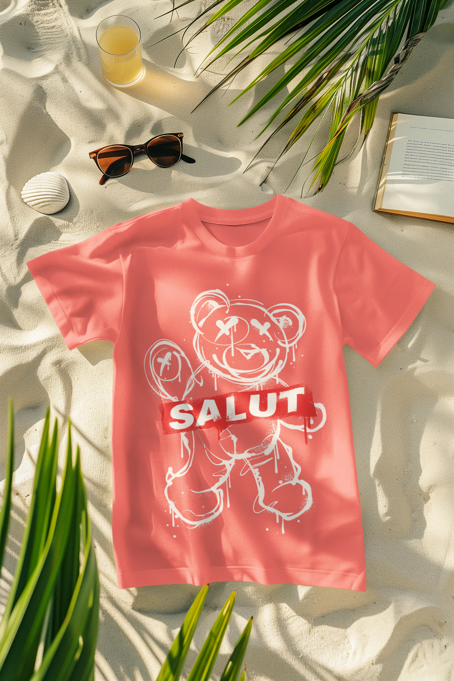Regular Fit Classic Fit Salut Salmon T-Shirt Men