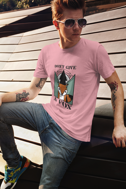 Regular Fit Classic Fit No Fox T-Shirt Men Pink