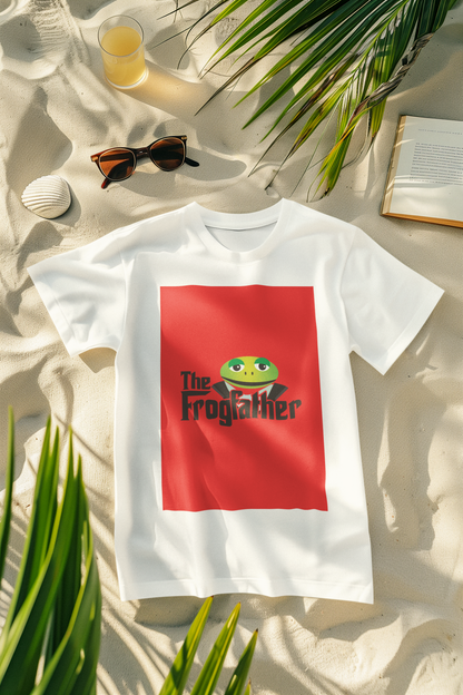 Regular Fit Classic Fit The FrogFather T-Shirt Men Red